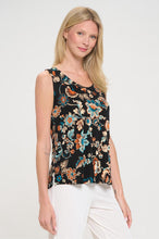 Load image into Gallery viewer, BNS Print Sleeveless Tank Top-2060BN-TRP1-W434