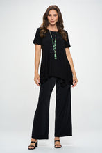 Load image into Gallery viewer, Solid Handkerchief Hem Top-3088HT-SRS1