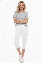 Load image into Gallery viewer, Classic Stretch Capri Pants-5002BN-ARS1