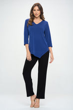 Load image into Gallery viewer, Plus Size HIT Point V-Neck Top-362HT-QXS1