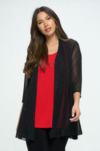Load image into Gallery viewer, Mesh Glitter Princess Jacket-4072MG-QRD1-G023