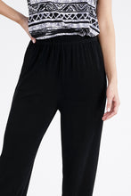 Load image into Gallery viewer, Plus Size Acetate Elastic Waist Full Length Pants-500AY-X - Jostar Online