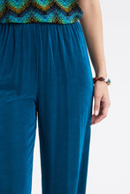Load image into Gallery viewer, Plus Size Acetate Elastic Waist Full Length Pants-500AY-X - Jostar Online