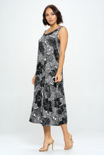 Load image into Gallery viewer, Stretchy Long Tank Dress Print - 7000BN-TRP1-W325