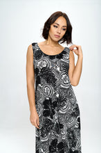Load image into Gallery viewer, Stretchy Long Tank Dress Print - 7000BN-TRP1-W325
