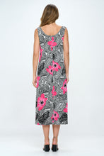 Load image into Gallery viewer, Stretchy Long Tank Dress Print - 7000BN-TRP1-W325