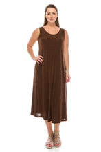 Load image into Gallery viewer, Jostar Women's Stretch Tank Maxi Dress, 700BN-T - Jostar Online