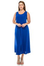 Load image into Gallery viewer, Jostar Women's Stretch Tank Maxi Dress, 700BN-T - Jostar Online