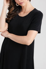 Load image into Gallery viewer, Classic Stretch Long Dress Short Sleeve-7002BN-SRS1 - Jostar Online