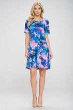 Load image into Gallery viewer, Print Missy Dress Short Sleeve- 7004BN-SRP1-W305 - Jostar Online