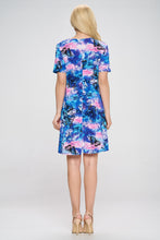 Load image into Gallery viewer, Print Missy Dress Short Sleeve- 7004BN-SRP1-W305 - Jostar Online