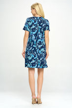 Load image into Gallery viewer, Print Missy Dress Short Sleeve-7004BN-SRP1-W323