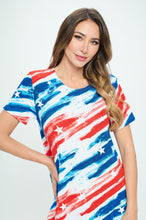 Load image into Gallery viewer, Print Missy Dress Short Sleeve-7004BN-SRP1-W384