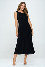 Load image into Gallery viewer, BNS Boat Neck Long Tank Dress-7078BN-TRS1 - Jostar Online