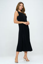 Load image into Gallery viewer, BNS Boat Neck Long Tank Dress-7078BN-TRS1 - Jostar Online