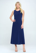 Load image into Gallery viewer, BNS Boat Neck Long Tank Dress-7078BN-TRS1 - Jostar Online