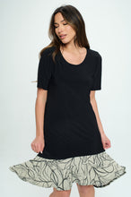 Load image into Gallery viewer, HIT Half Sleeve Contrast Dress-7084HT-HRP1-C-W349 - Jostar Online
