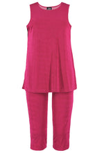 Load image into Gallery viewer, Jostar Women's Stretchy Tank Capri Pant Set, 902BN-T - Jostar Online