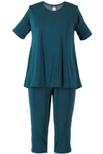 Load image into Gallery viewer, Jostar Women's Stretchy Capri Pant Set Short Sleeve, 903BN-S - Jostar Online