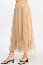Load image into Gallery viewer, Glitter Mesh Skirt-6046MG-ARD1