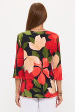 Load image into Gallery viewer, Plus Size Merrow Sleeve Three Quarter Sleeve-1058BN-QXP1-W489
