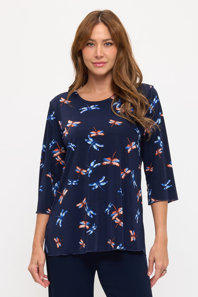 Merrow Sleeve Three Quarter Sleeve-1058BN-QRP1-W518