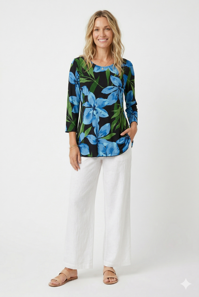 Merrow Sleeve Three Quarter Sleeve-1058BN-QRP1-W520