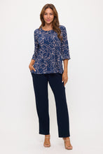 Load image into Gallery viewer, Plus Size HIT Merrow Top Quarter Sleeve -1058HT-QXP1-W464 - Jostar Online

