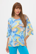 Load image into Gallery viewer, Plus Size HIT Merrow Top Quarter Sleeve -1058HT-QXP1-W499 - Jostar Online
