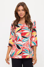 Load image into Gallery viewer, Plus Size HIT Merrow Top Quarter Sleeve -1058HT-QXP1-W513 - Jostar Online
