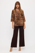 Load image into Gallery viewer, Venechia Pleated Merrow Top-1058VP-QRP1-W483
