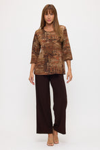 Load image into Gallery viewer, Venechia Pleated Merrow Top-1058VP-QRP1-W483
