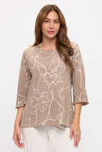 Load image into Gallery viewer, Venechia Pleated Merrow Top-1058VP-QRP1-W521
