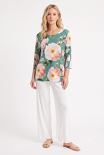 Load image into Gallery viewer, Venechia Pleated Merrow Top-1058VP-QRD1-W538
