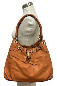 Faux Leather Shoulder Bag