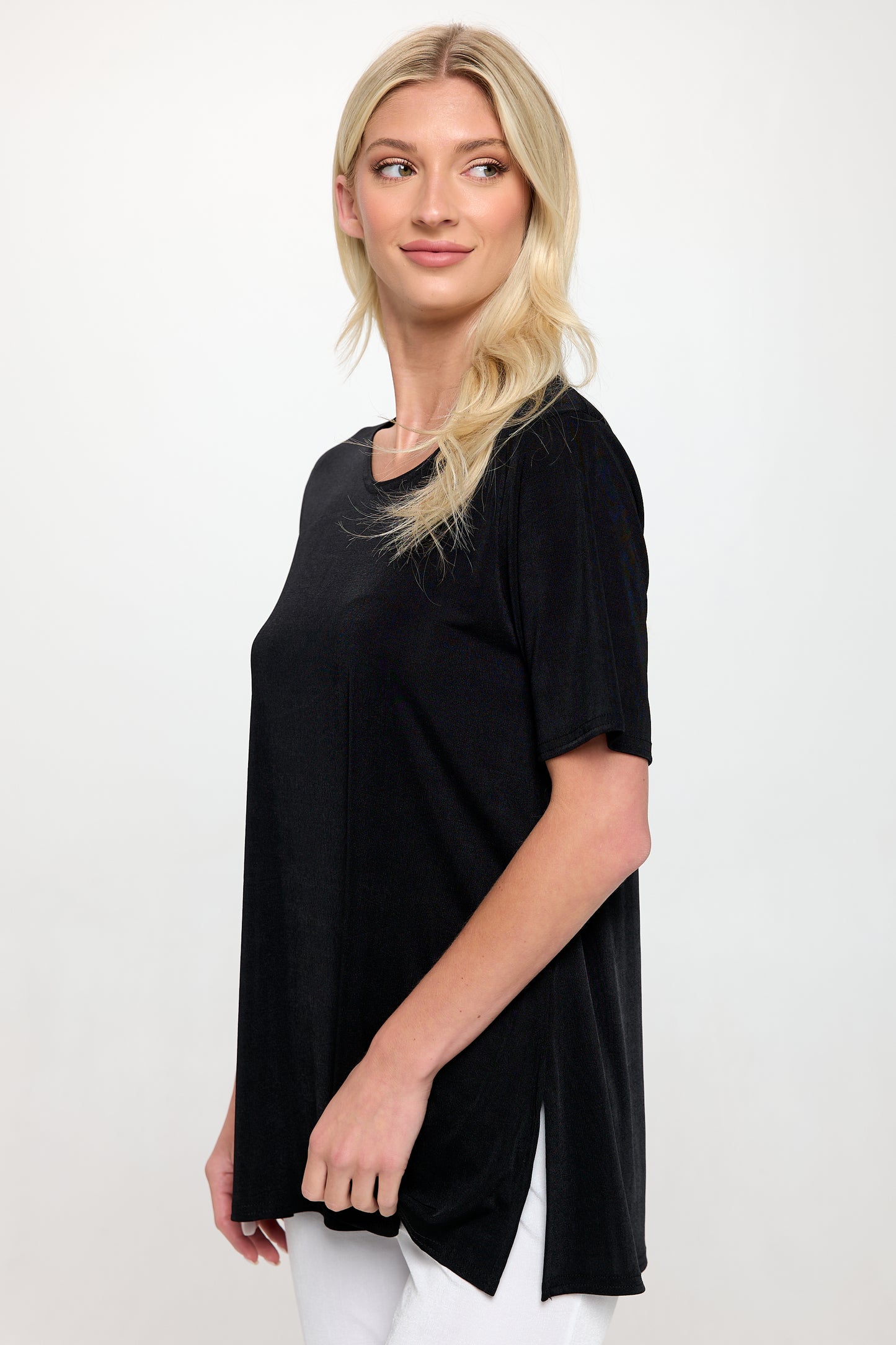 Stretch Short Sleeve Vented Top -2042BN-SRS1