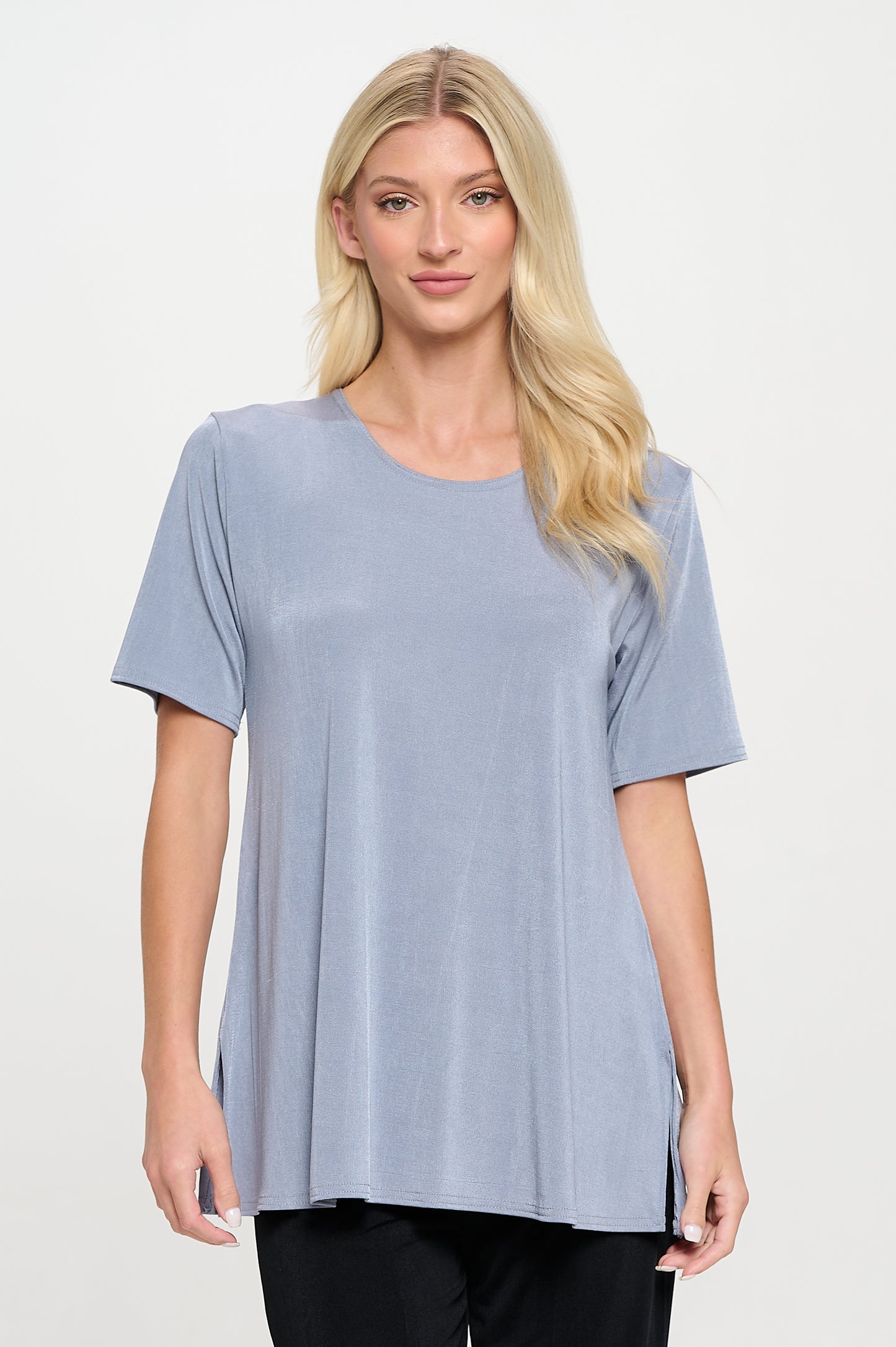 Stretch Short Sleeve Vented Top -2042BN-SRS1