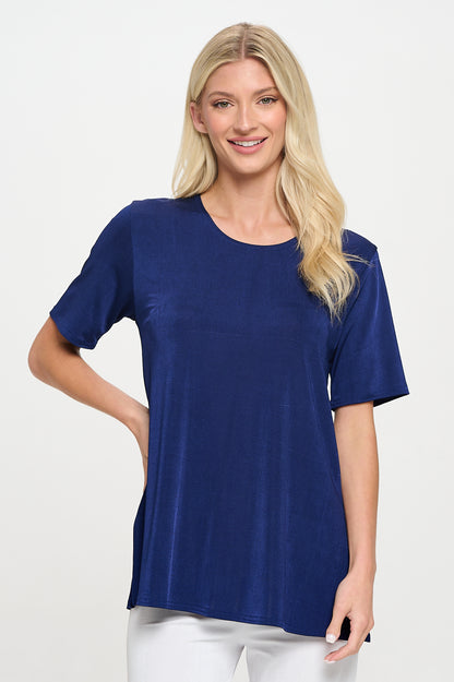 Stretch Short Sleeve Vented Top -2042BN-SRS1