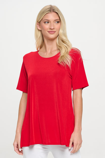 Stretch Short Sleeve Vented Top -2042BN-SRS1