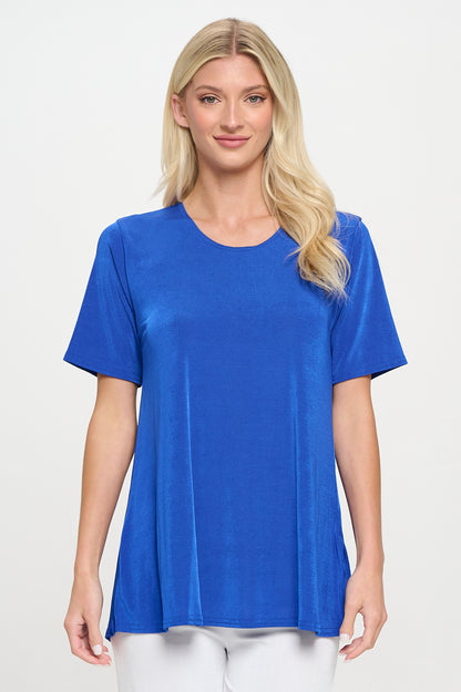 Stretch Short Sleeve Vented Top -2042BN-SRS1