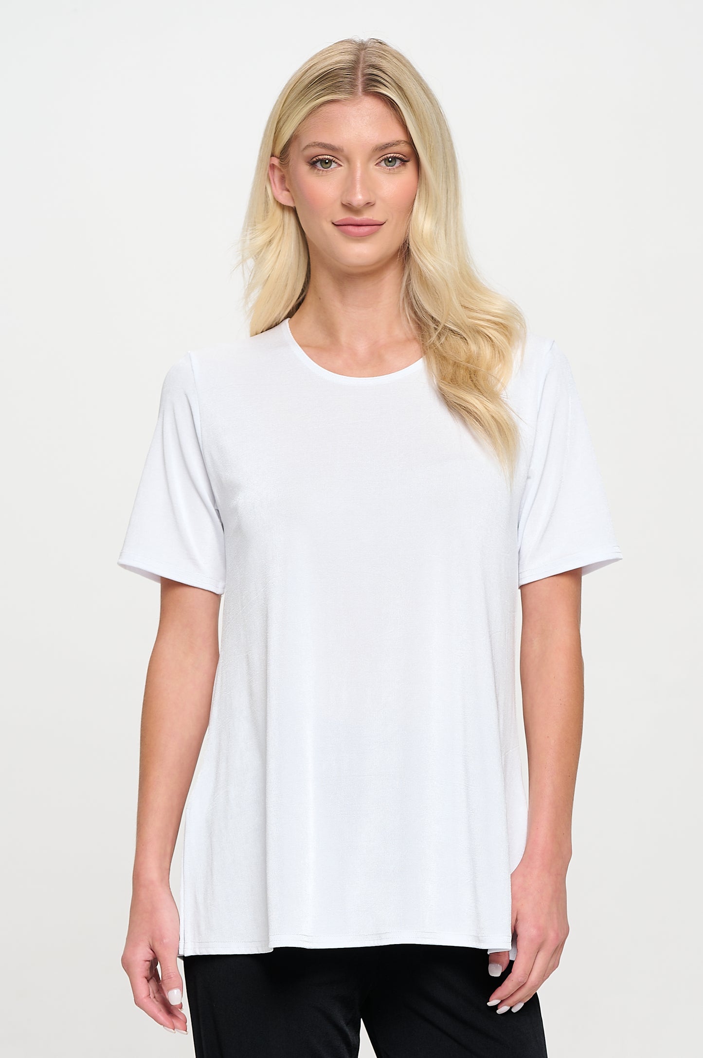 Stretch Short Sleeve Vented Top -2042BN-SRS1