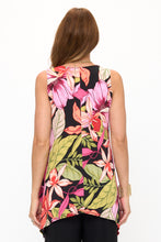 Load image into Gallery viewer, Print Shark Bite Hem Tank- 2057HT-TRP1-W485
