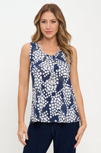 Load image into Gallery viewer, Print Sleeveless Tank Top-2060HT-TRP1-W454
