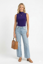 Load image into Gallery viewer, Plus Size HIT  Funnel Sleeveless Tank Top-2066HT-TXS1 - Jostar Online
