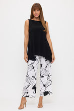 Load image into Gallery viewer, Plus Size HIT Boat Neck Shark Bite Tank Tunic-2068HT-TXS1
