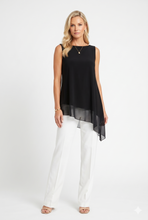 Load image into Gallery viewer, Asymmetric Mesh Romance Contrast Top-2070HT-TRS1-C
