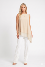 Load image into Gallery viewer, Asymmetric Mesh Romance Contrast Top-2070HT-TRS1-C
