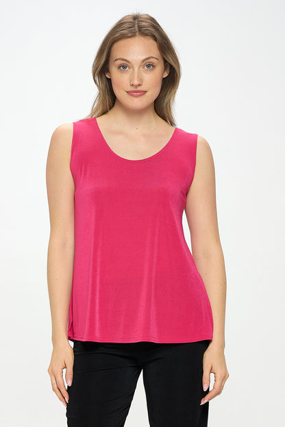 BNS Solid Sleeveless Tank Top-2060BN-TRS1