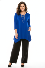 Load image into Gallery viewer, HIT V-Neck Quarter Sleeve Binding Top-3013HT-QRS1 - Jostar Online
