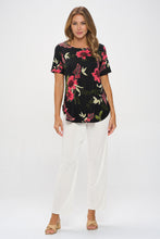 Load image into Gallery viewer, BNS Rounded Bottom Tunic Top-3046BN-SRP1-W431
